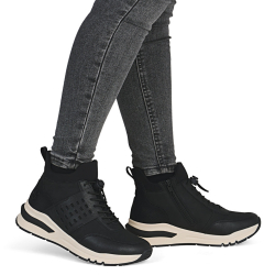 Dámská kotníková obuv Rieker M6664-00 černá