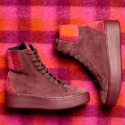 Dámská kotníková obuv Waldläufer 733808 301 vínová