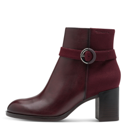 Dámská kotníková obuv Tamaris 1-25363-45 vínová