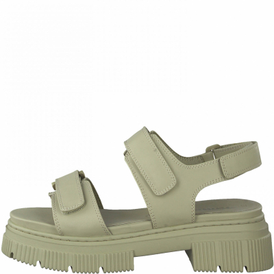 detail Dámské sandály Tamaris 1-28273-38 zelená