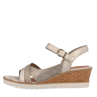 Dámské sandály Remonte R6263-60 béžová