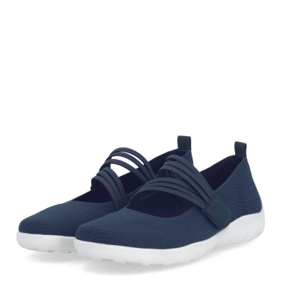 detail Dámské baleríny Remonte R3519-14 modrá