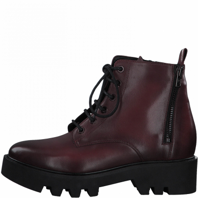 detail Dámská kotníková obuv Tamaris 1-25202-37 vínová