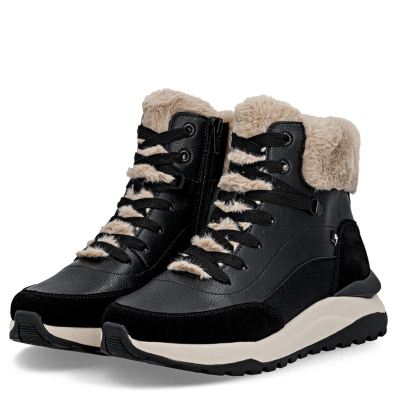 detail Dámská kotníková obuv Rieker W2571-00 černá