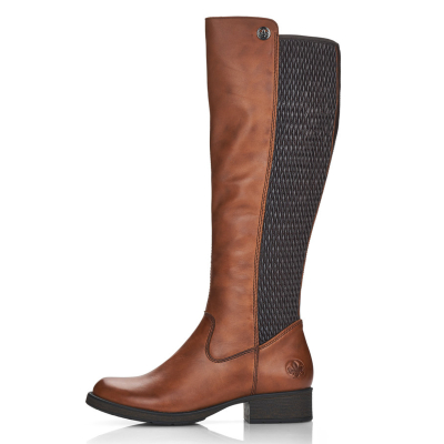 Dámské kozačky Rieker Z9591-22 hnědá