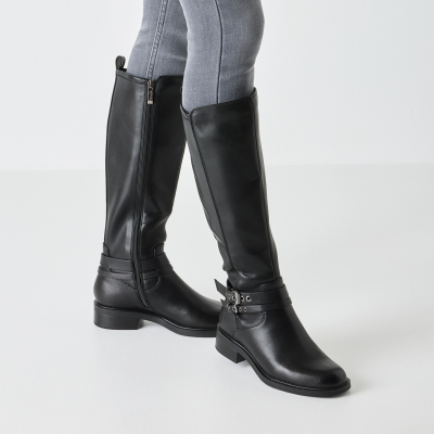 detail Dámské kozačky Tamaris 1-25612-45 černá