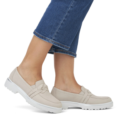 detail Dámské mokasíny Remonte D1H01-40 šedá