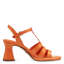 náhled Dámské sandály Tamaris 1-28031-30 oranžová