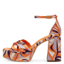 náhled Dámské sandály Tamaris 1-28024-30 oranžová