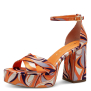 náhled Dámské sandály Tamaris 1-28024-30 oranžová