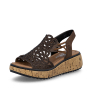 náhled Dámské sandály Rieker V1765-24 hnědá