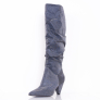 náhled Dámské kozačky Tamaris 1-25512-21 metalická