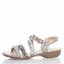 náhled Dámské sandály Remonte R3631-91 stříbrná