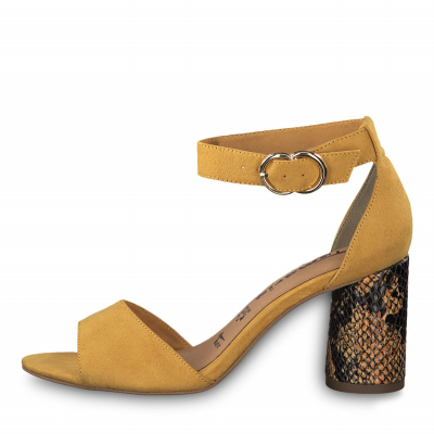 detail Dámské sandály Tamaris 1-28055-32 žlutá