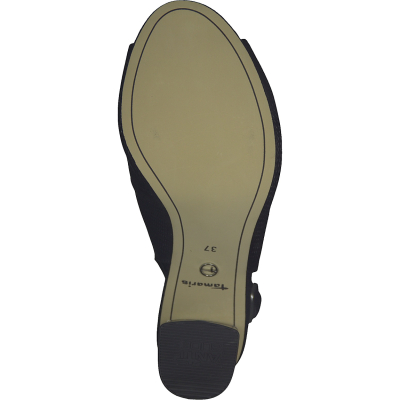 detail Dámské sandály Tamaris 1-28041-24 černá