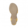 náhled Dámské sandály Rieker V6216-68 žlutá