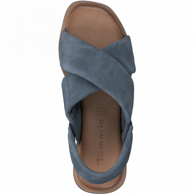 detail Dámské sandály Tamaris 1-28178-36 modrá