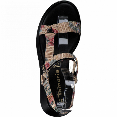 detail Dámské sandály Tamaris 1-28032-36 béžová