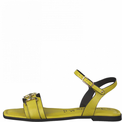 detail Dámské sandály Tamaris 1-28106-26 žlutá