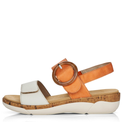 detail Dámské sandály Remonte R6853-38 oranžová