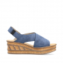 náhled Dámské sandály Rieker 68184-14 modrá