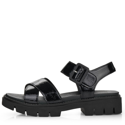 detail Dámské sandály Remonte D7950-01 černá