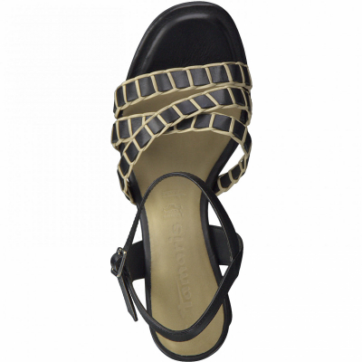 detail Dámské sandály Tamaris 1-28337-28 černá