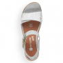 náhled Dámské sandály Remonte D6455-90 stříbrná