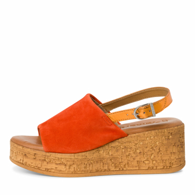 detail Dámské sandály Tamaris 1-28393-42 oranžová