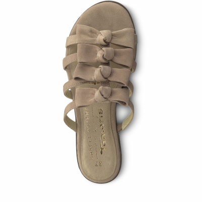 detail Dámské pantofle Tamaris 1-27102-22 béžová