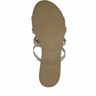 detail Dámské pantofle Tamaris 1-27102-22 béžová