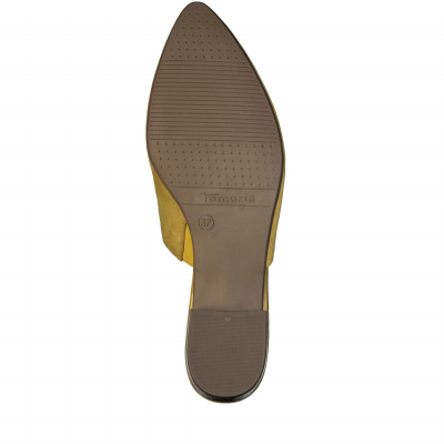 detail Dámské pantofle Tamaris 1-27301-32 žlutá