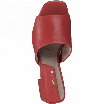 detail Dámské pantofle Tamaris 1-27213-26 červená