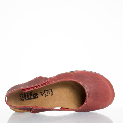 detail Dámské pantofle Biolife RIVA 0837.81 červená