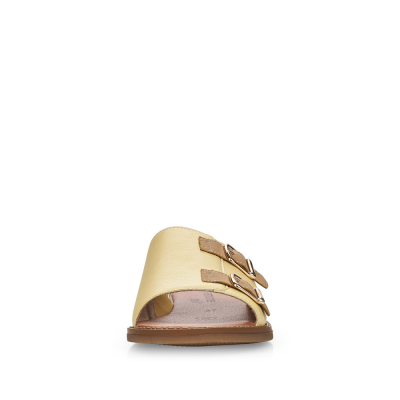 detail Dámské pantofle Remonte D3667-68 žlutá