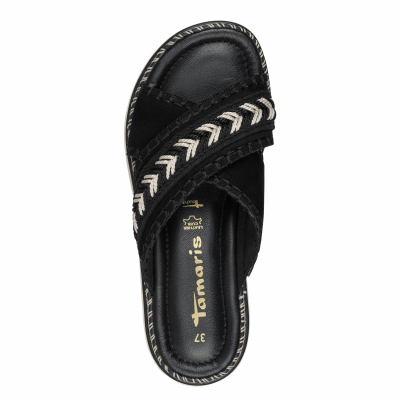 detail Dámské pantofle Tamaris 1-27216-20 černá