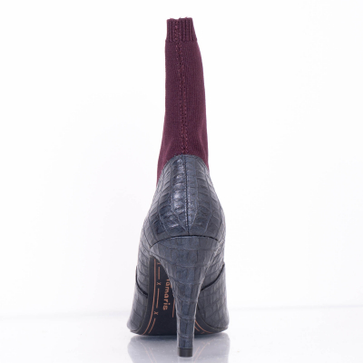 detail Dámská kotníková obuv Tamaris 1-25305-21 vínová