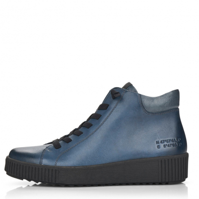 detail Dámská kotníková obuv Remonte R7995-14 modrá