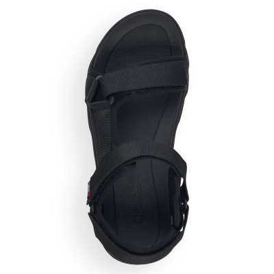 detail Pánské sandály Rieker 20802-01 černá